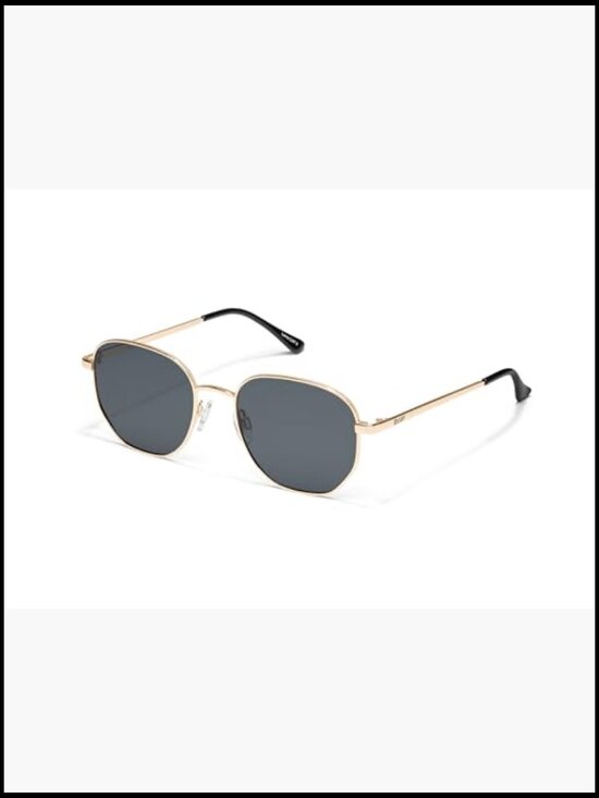 Medium Round Sunglasses UV Protected Metal Frame Everyday Use